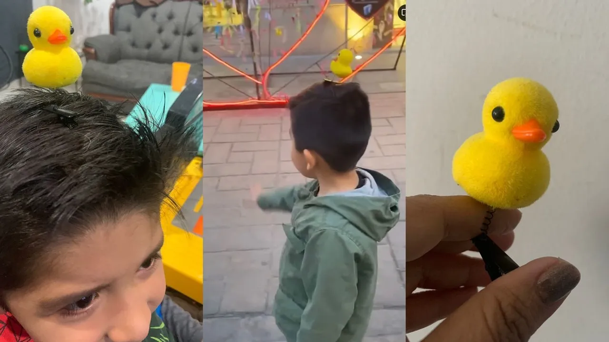 Por qué es peligrosa la nueva moda de llevar patitos en la cabeza