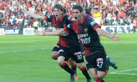 Germán Conti y Lucas Alario Germán Conti y Lucas Alario