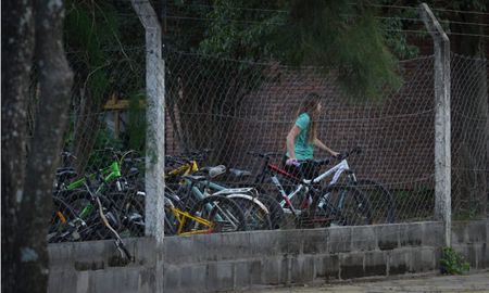 Las bicicletas fueron uno de los elementos que retiraron los alumnos de la escuela de San Cristóbal. Las bicicletas fueron uno de los elementos que retiraron los alumnos de la escuela de San Cristóbal.