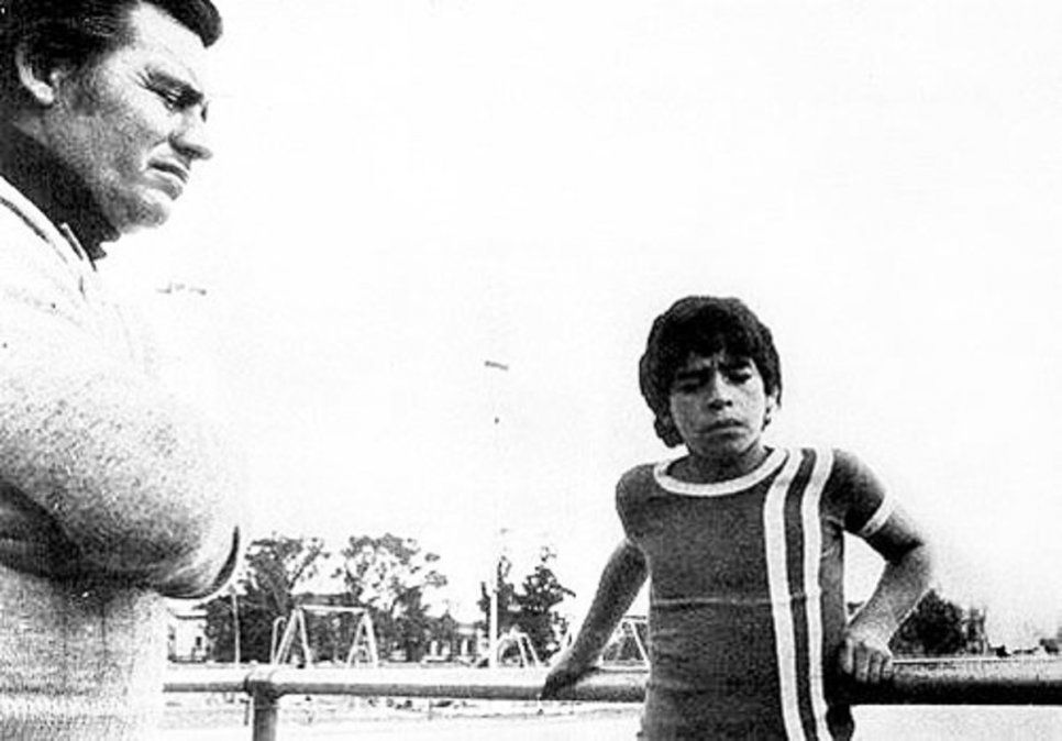 Diego, con la camiseta de