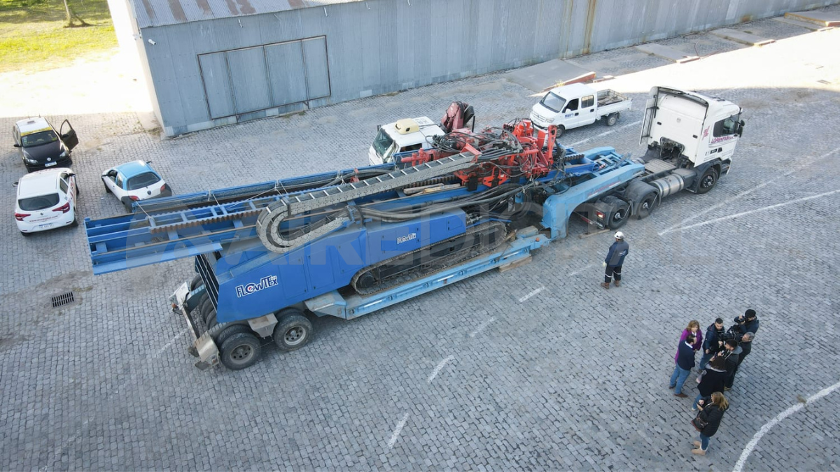 Gasoducto Gran Santa Fe: así se prepara el operativo que realizará el cruced e la Laguna Setúbal.