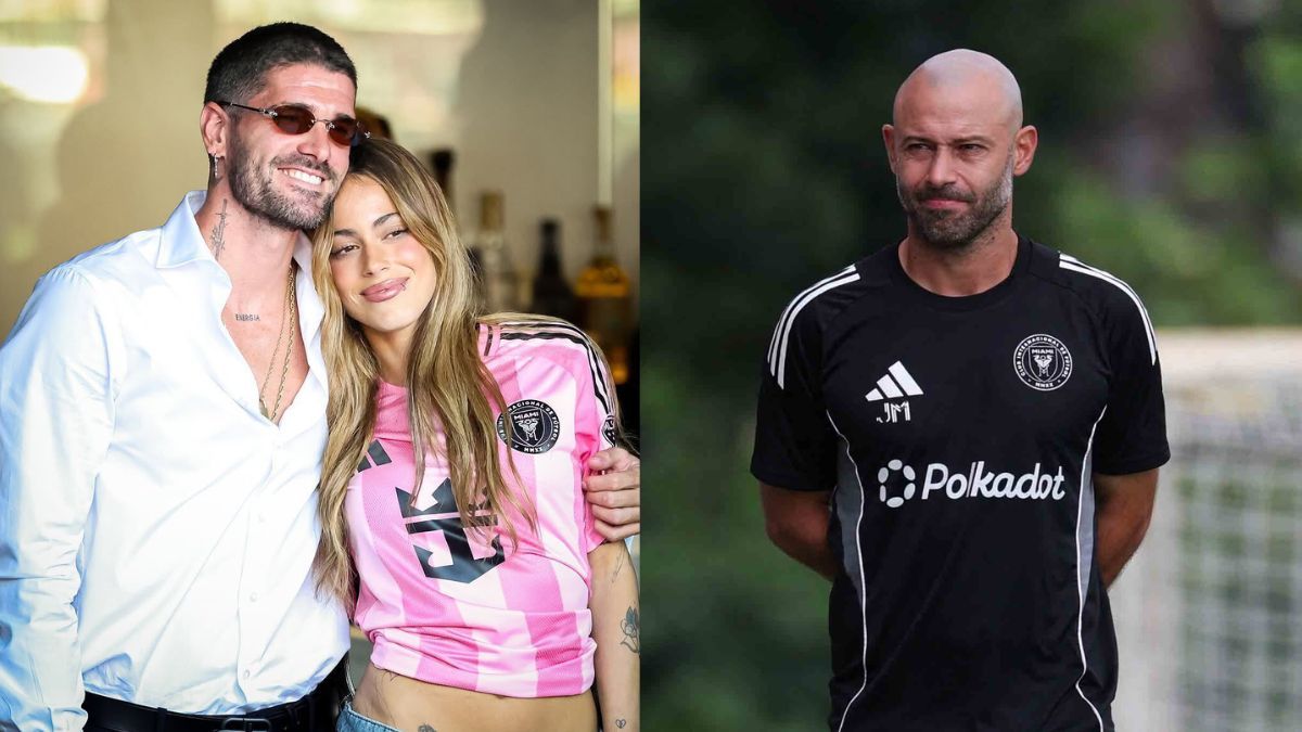 Javier Mascherano explicó el viaje de Rodrigo De Paul a Argentina para acompañar a Tini Stoessel