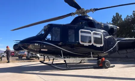 En las primeras horas de la tarde del miércoles, el Gobierno de San Juan confirmó que un helicóptero con siete ocupantes sufrió un siniestro en Valle Fértil. La búsqueda se concreta en el interior del Parque Provincial Ischigualasto, en una zona de difícil acceso. En las primeras horas de la tarde del miércoles, el Gobierno de San Juan confirmó que un helicóptero con siete ocupantes sufrió un siniestro en Valle Fértil. La búsqueda se concreta en el interior del Parque Provincial Ischigualasto, en una zona de difícil acceso.