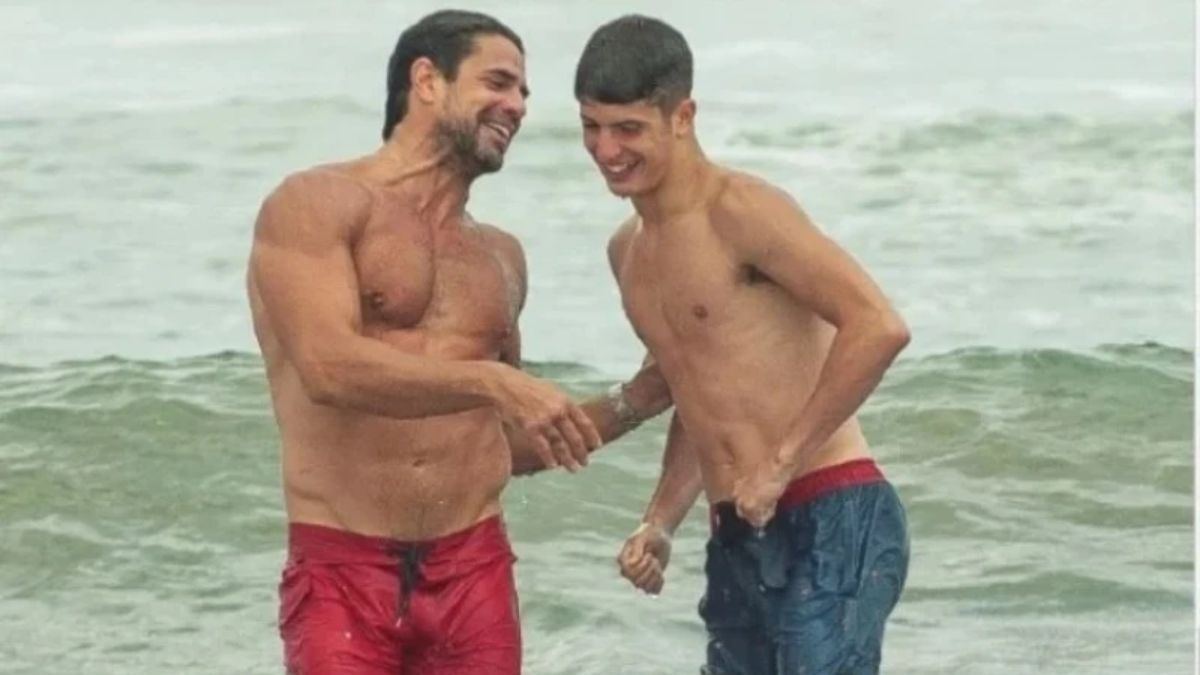 El actor y su hijo tienen una relación forjada entre el boxeo, Boca y el tiempo compartido. El actor y su hijo tienen una relación forjada entre el boxeo, Boca y el tiempo compartido. 