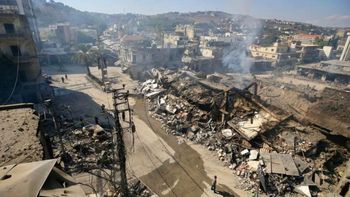 Israel y Hezbolá intercambian disparos en el sur del Líbano.