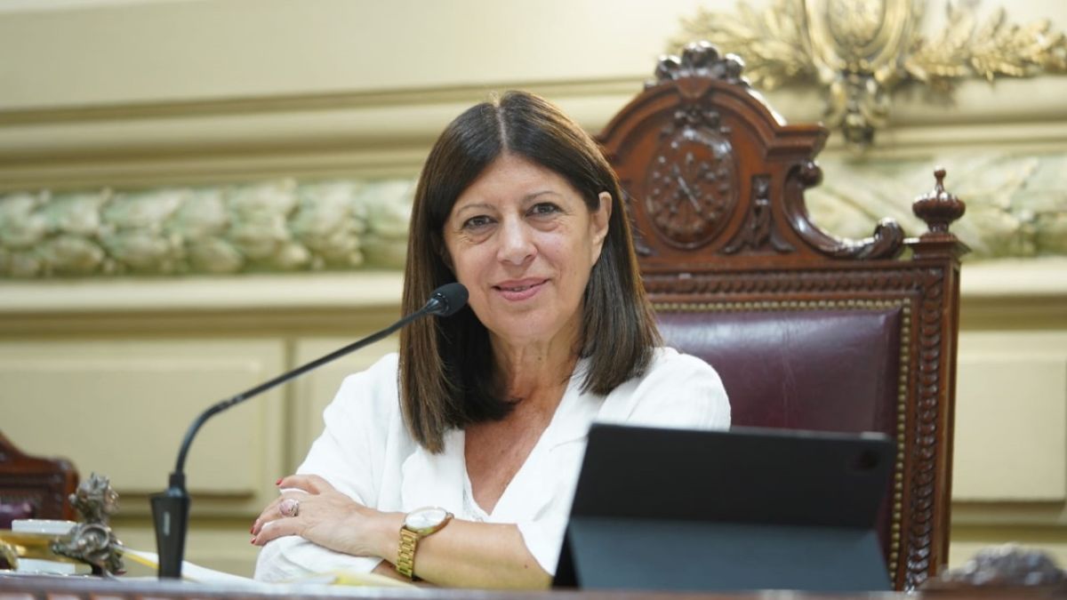 Clara García, presidenta de la Cámara de Diputados de la Provincia de Santa Fe. Clara García, presidenta de la Cámara de Diputados de la Provincia de Santa Fe.
