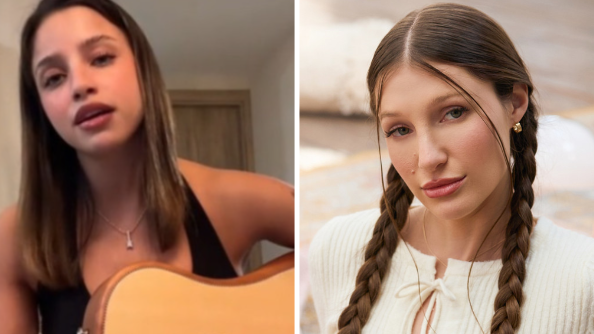 El impactante video Emilia Mernes interpretando una balada romántica que dejó a Yami Safdie en shock