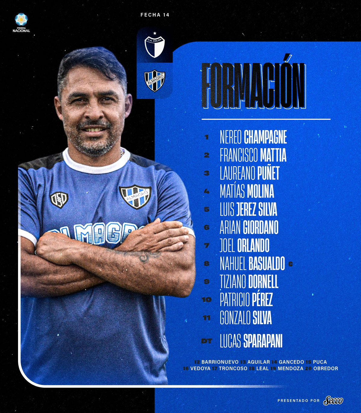 La formación de Almagro para visitar a Colón. La formación de Almagro para visitar a Colón.
