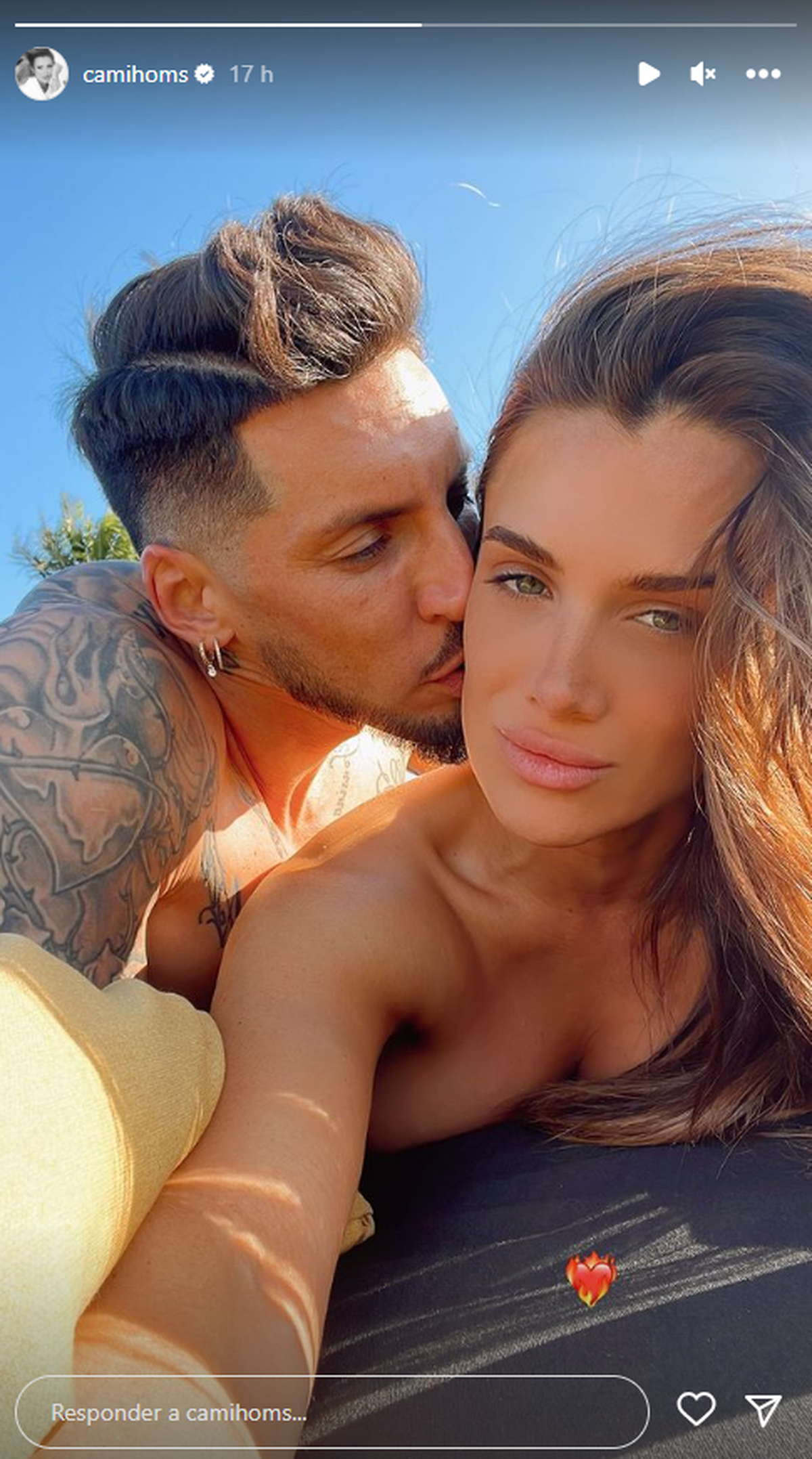 Camila Homs y José Sosa están en pareja. Camila Homs y José Sosa están en pareja.