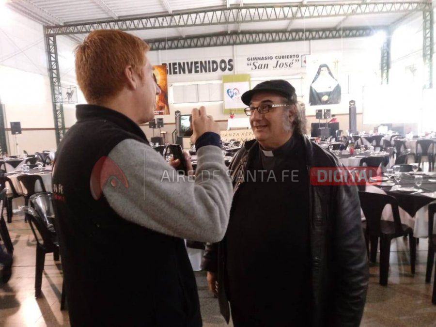 El padre César en el Encuentro Padres del Colegio Sagrado Corazón