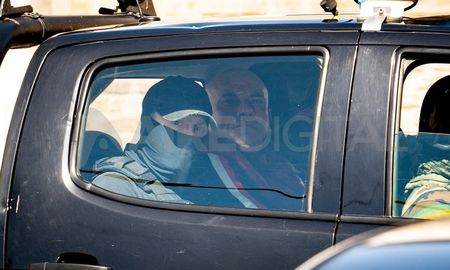 Nano Leiva, cuando fue detenido y trasladado al gabinete de identificaciones.&nbsp;