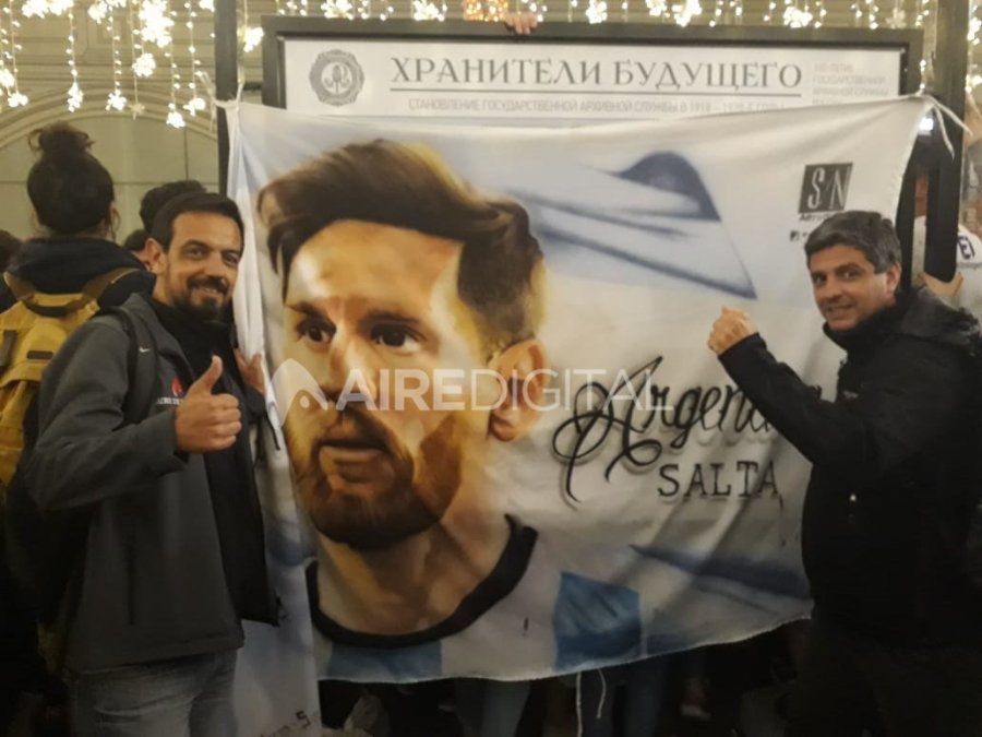 Los santafesinos, presentes en Moscú