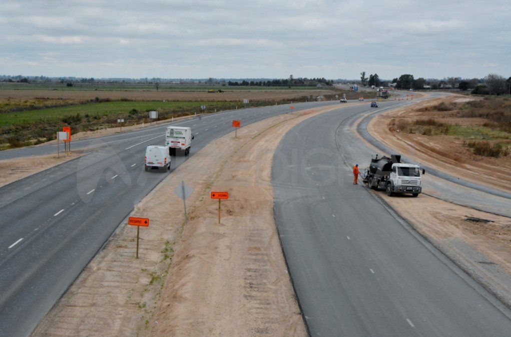 La Autovía nacional 34 avanza a buen ritmo. Con un 73% de grado de avance, así se encuentra la nueva arteria vial a la altura del intercambiador con Susana.