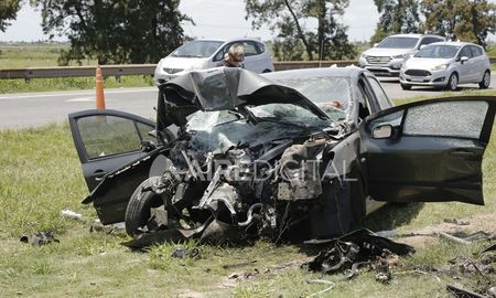 impresionante choque en el ingreso a santa fe por autopista impresionante choque en el ingreso a santa fe por autopista