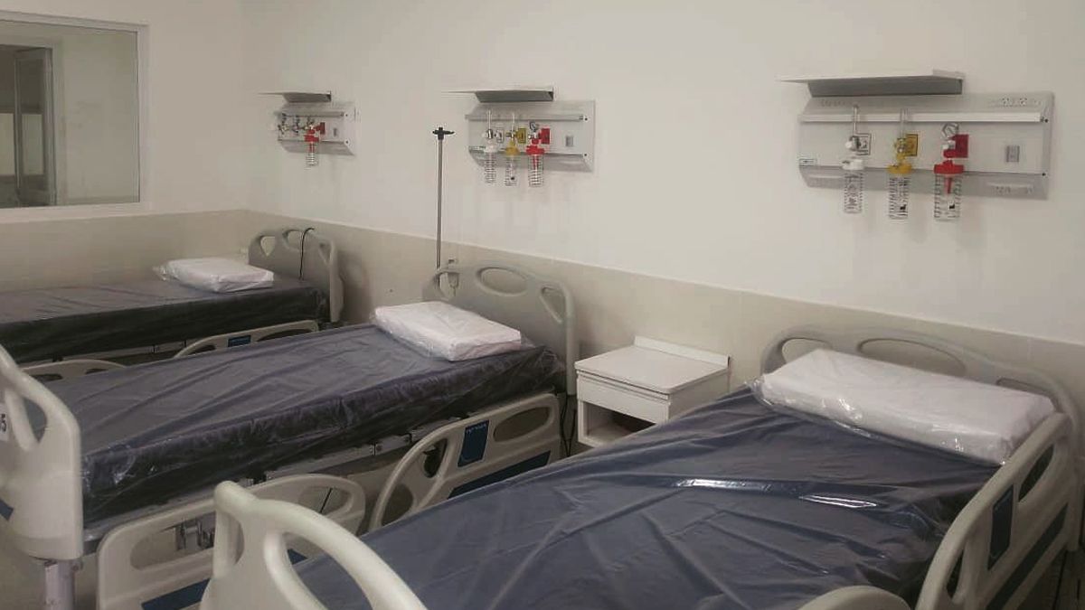 Nuevas camas críticas en el hospital José María Cullen que serán destinadas a Unidad Coronaria. 