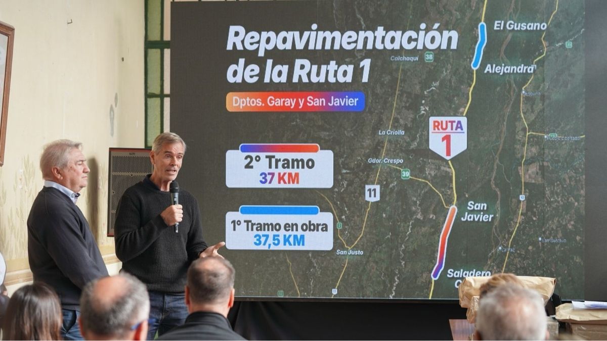 El administrador general de la Dirección Provincial de Vialidad, Jorge Seghezzo, definió la obra como “un logro histórico”. El administrador general de la Dirección Provincial de Vialidad, Jorge Seghezzo, definió la obra como “un logro histórico”.