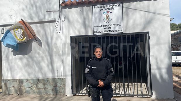 Carla Leguiza, la oficial que le salvó la vida a una mujer de 65 años&nbsp;