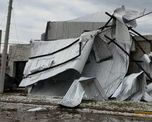Las Rosas fue una de las zonas más afectadas por la tormenta que atravesó este jueves distintas localidades del sur de Santa Fe.