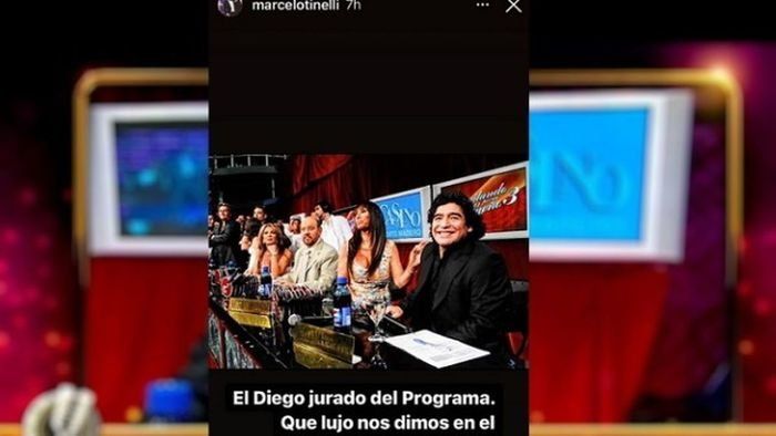Así recordó Tinelli el día que Diego Maradona se divirtió como jurado de ShowMatch.