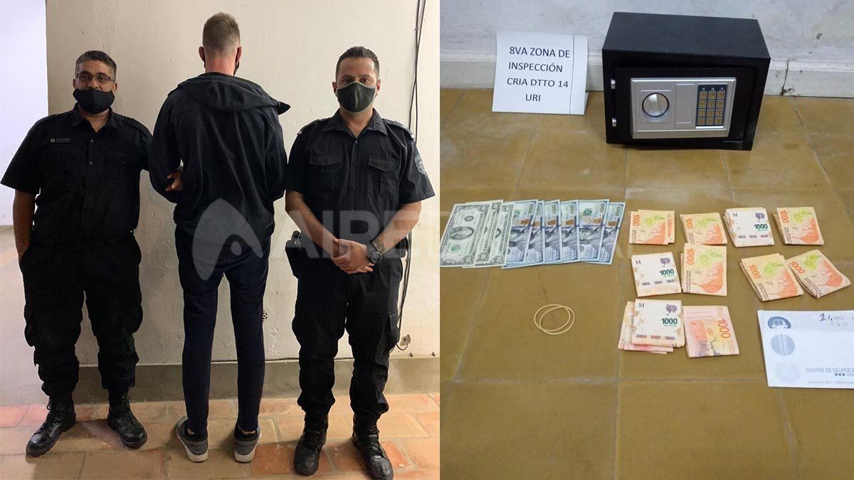 Por el robo detuvieron al vecino