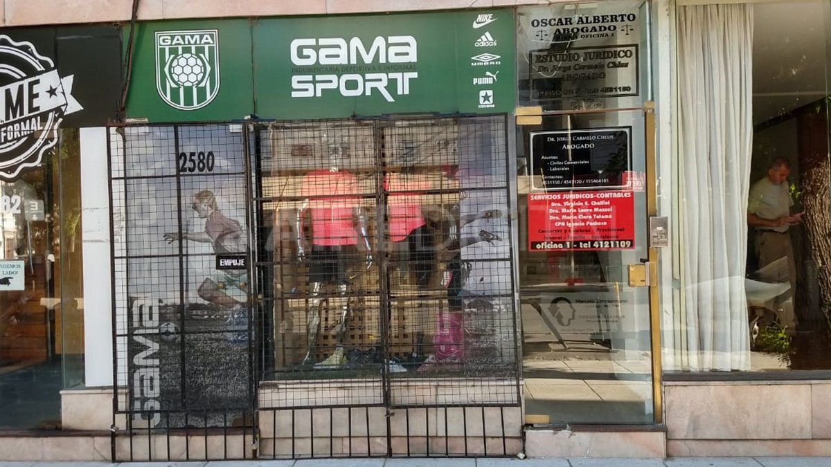 Gama Sport. El negocio donde apuñalaron a Gabriel Otte
