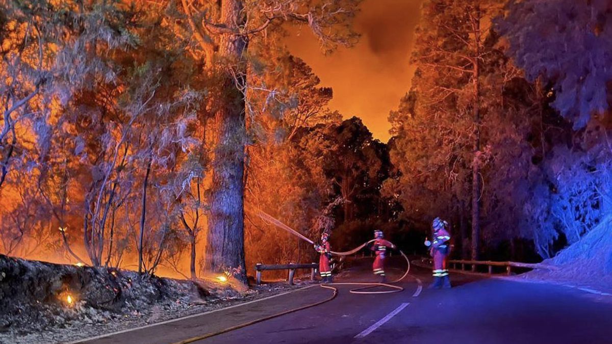 Más de 250 personas y 17 aviones participan en las tareas de extinción del fuego y de rescate. Más de 250 personas y 17 aviones participan en las tareas de extinción del fuego y de rescate.