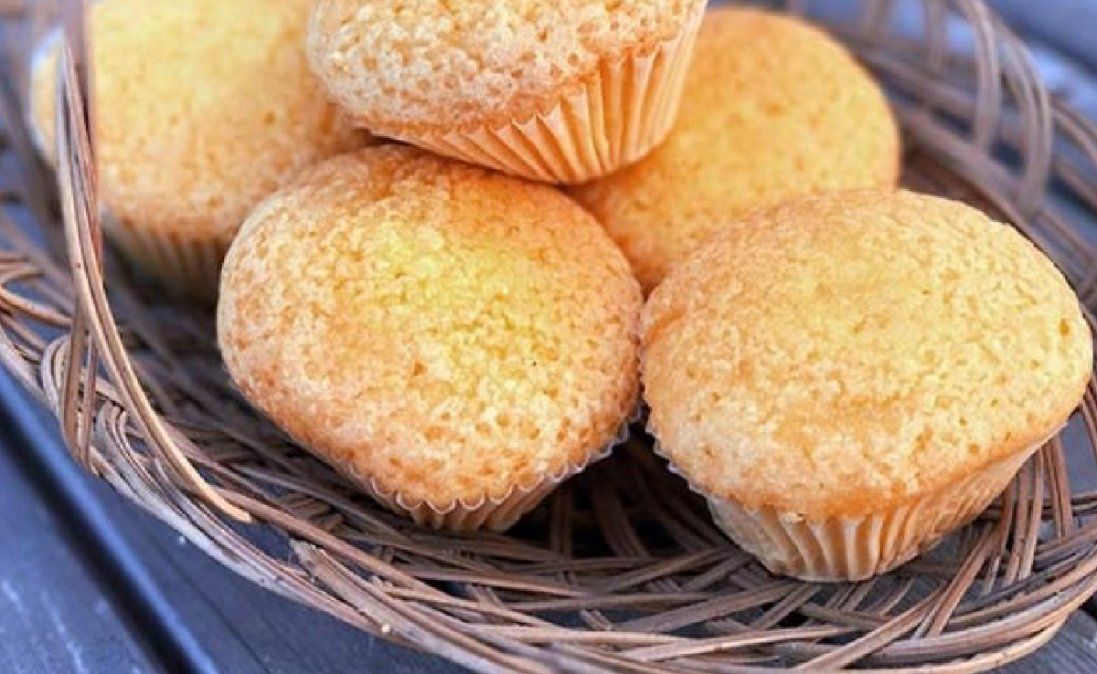 Cómo hacer magdalenas de polenta y limón caseras