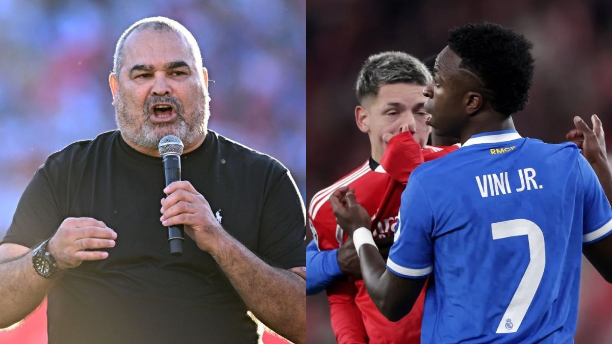 Chilavert defendió a Prestianni y lanzó frases discriminatorias contra Vinicius y Mbappé