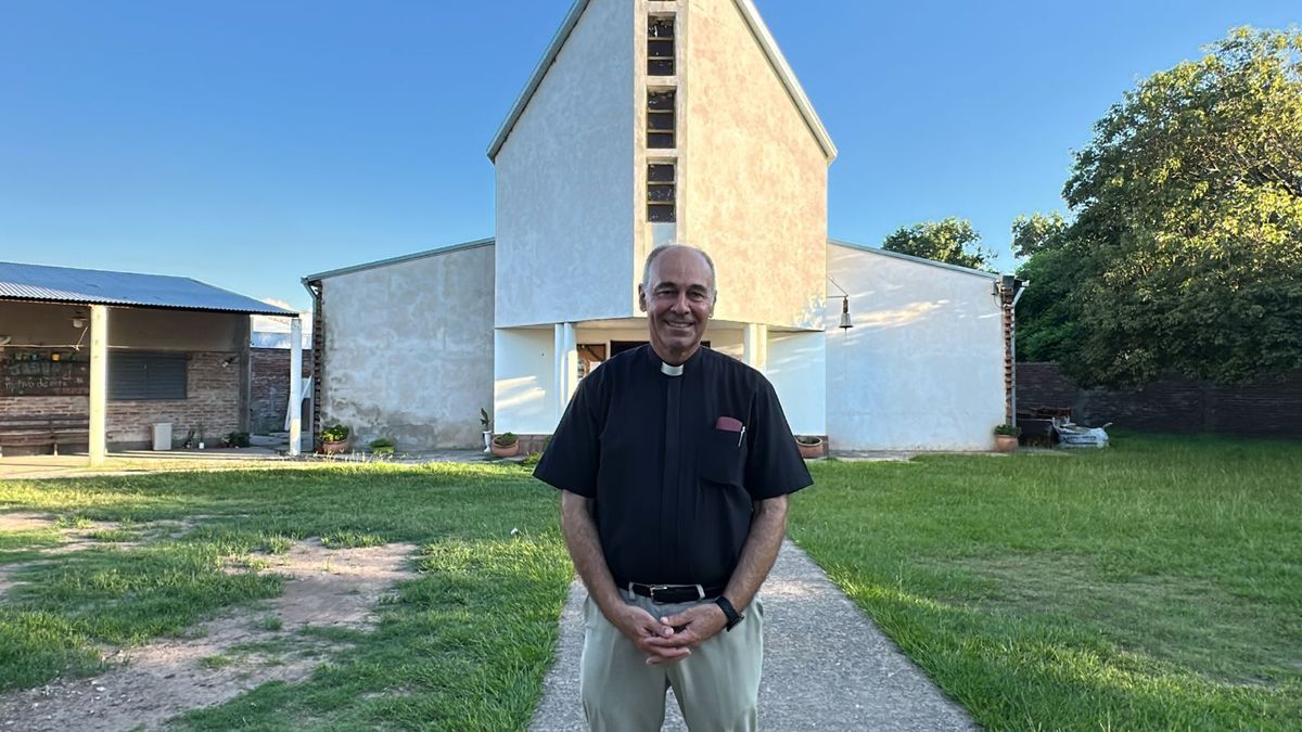 El padre Olidio Panigo dio su mensaje de Navidad en Altos del Valle