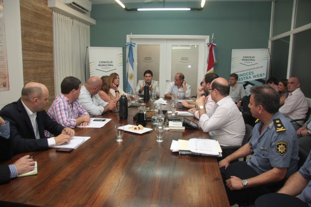 Concejales de Santa Fe se reúnen con Pullaro