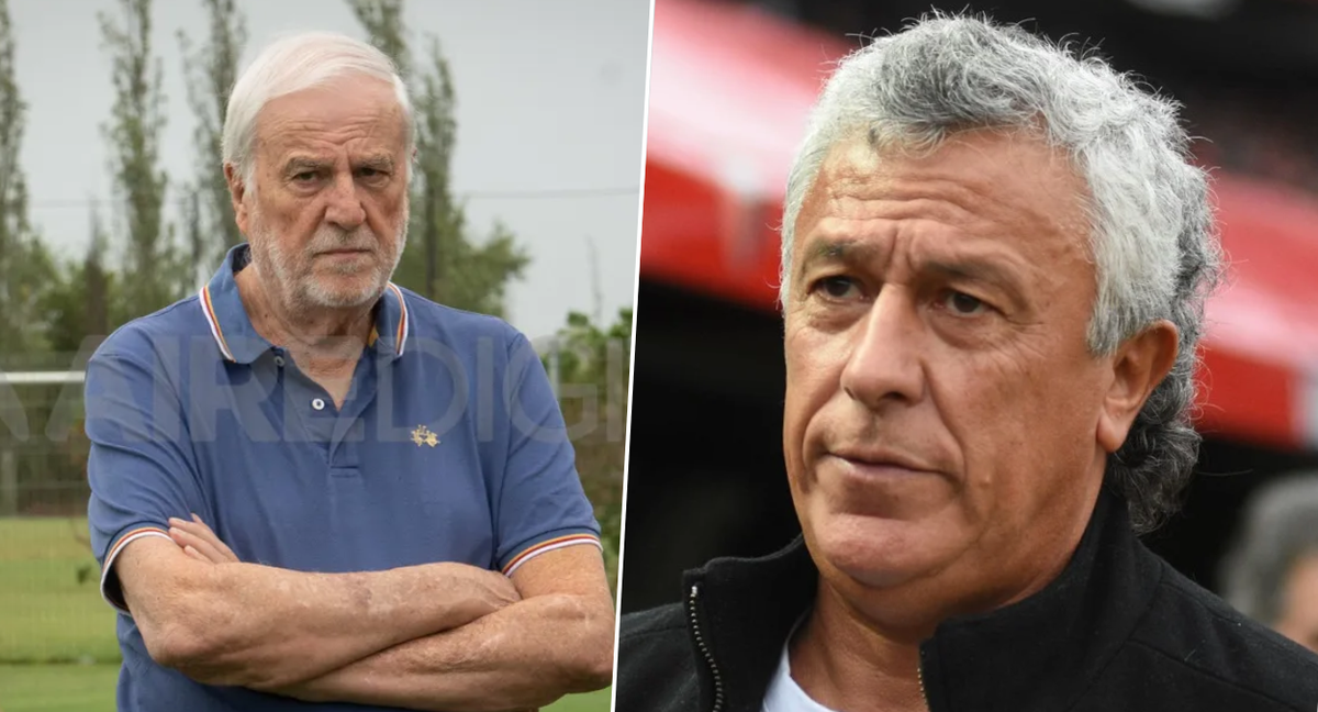 José Vignatti junto a Néstor Gorosito. José Vignatti junto a Néstor Gorosito.