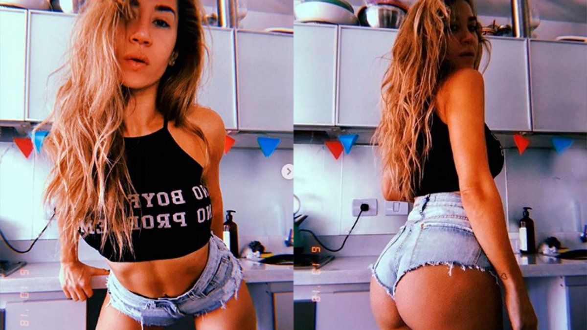 Jimena Barón sorprendió con una foto desnuda al borde de ser censurada