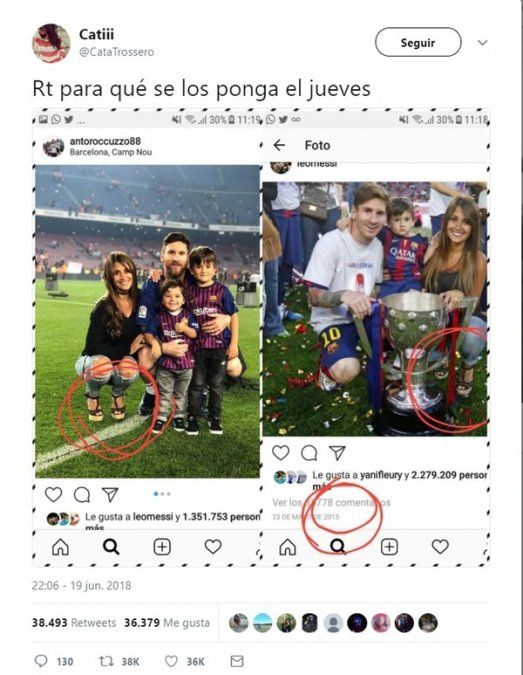 La desopilante cábala que le piden a Antonela Roccuzzo