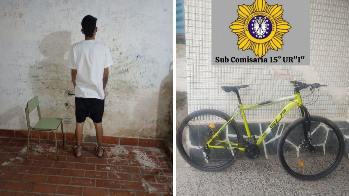 La víctima vio su bicicleta robada en internet