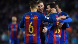 Barcelona goleó 7-1 al Osasuna con dos de Messi Barcelona goleó 7-1 al Osasuna con dos de Messi