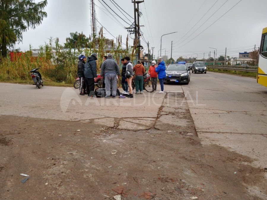 El hombre fue herido en medio de un asalto