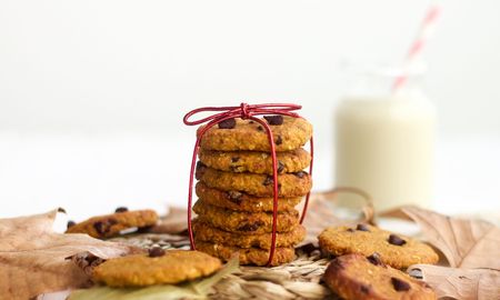 Galletas de calabaza para la merienda. Galletas de calabaza para la merienda.