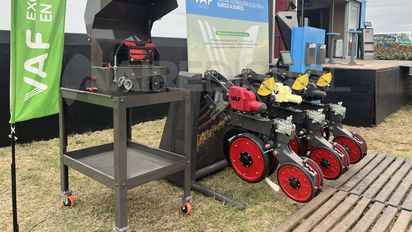 VAF Electrónica presentó su innovadora computadora de siembra en la Expoagro 2025