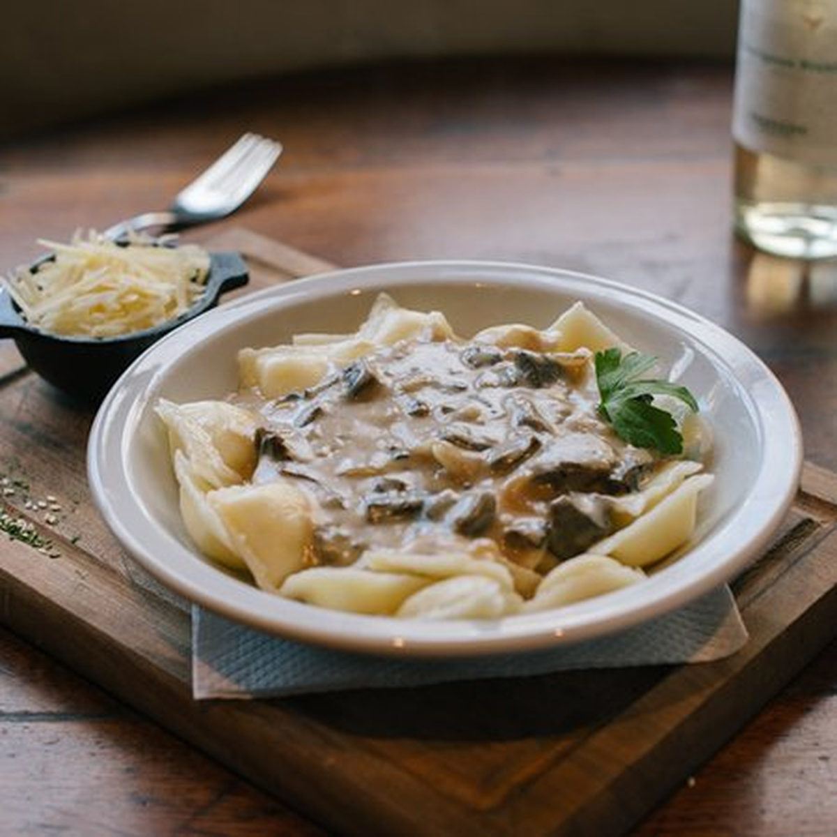 Cómo hacer los ravioles de berenjena y hongos de Maru Botana: la receta