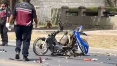 Un motociclista murió tras un choque frontal contra un camión en la Ruta 68