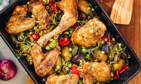 Pollo con verduras: la receta fácil y barata para disfrutar en familia Pollo con verduras: la receta fácil y barata para disfrutar en familia