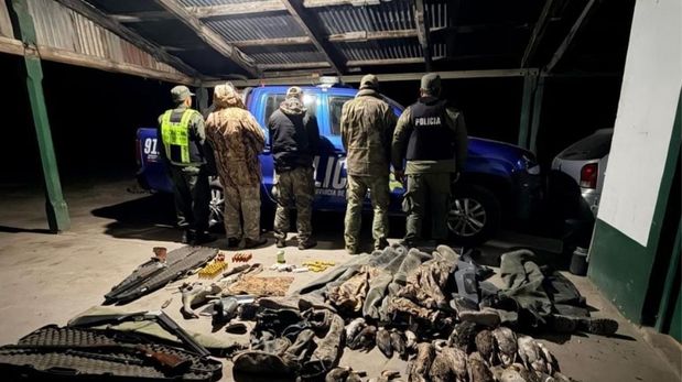 Efectivos de Los Pumas secuestraron tres escopetas y 24 patos silvestres en un procedimiento por caza ilegal en el norte de Santa Fe.