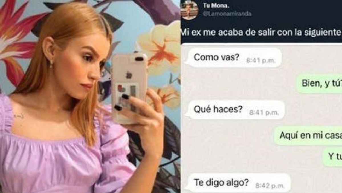 Su ex le escribió antes de casarse con otra mujer y el chat se volvió viral