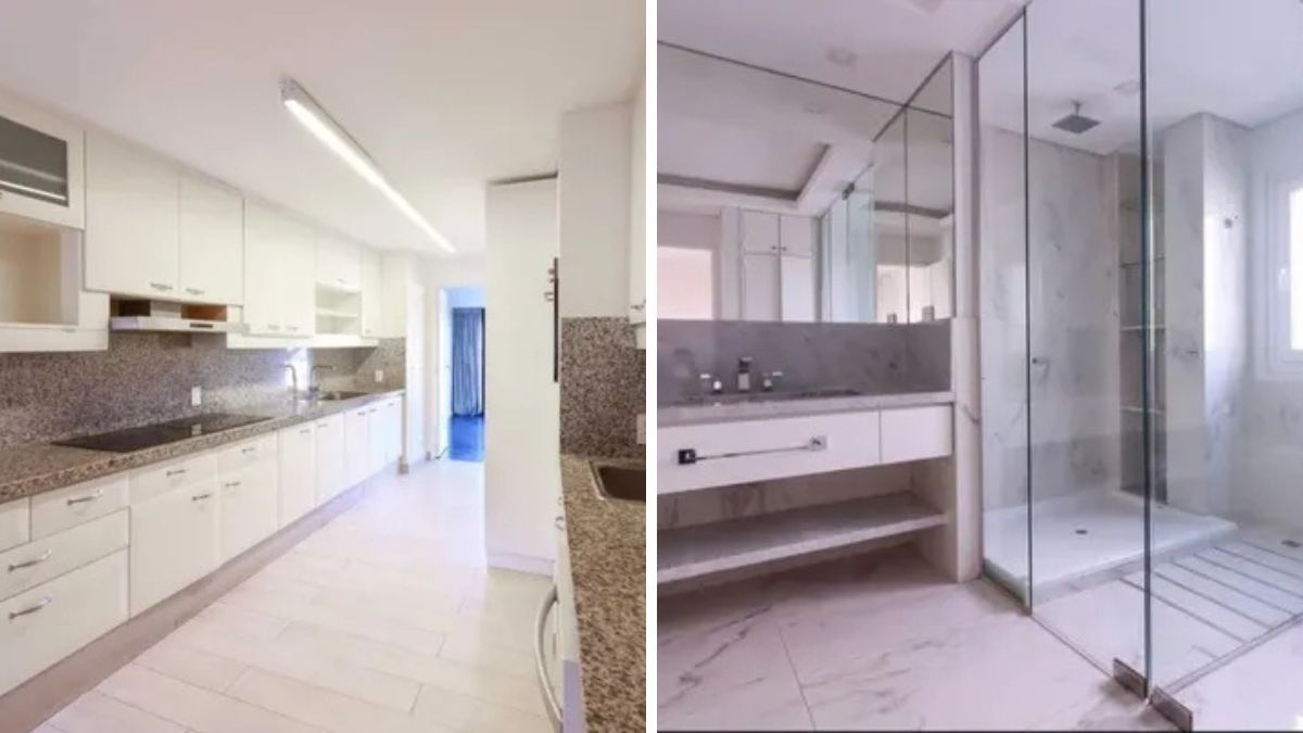 El departamento de la China Suárez tiene más de 300 metros cuadrados, amplios ventanales y una decoración minimalista. El departamento de la China Suárez tiene más de 300 metros cuadrados, amplios ventanales y una decoración minimalista.