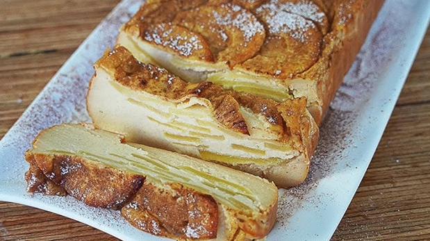 La receta de torta en 5 minutos.