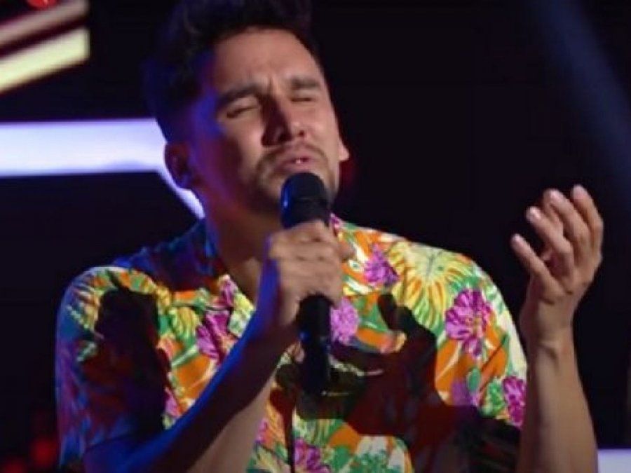 Matías Gómez, el participante correntino de La Voz Argentina.