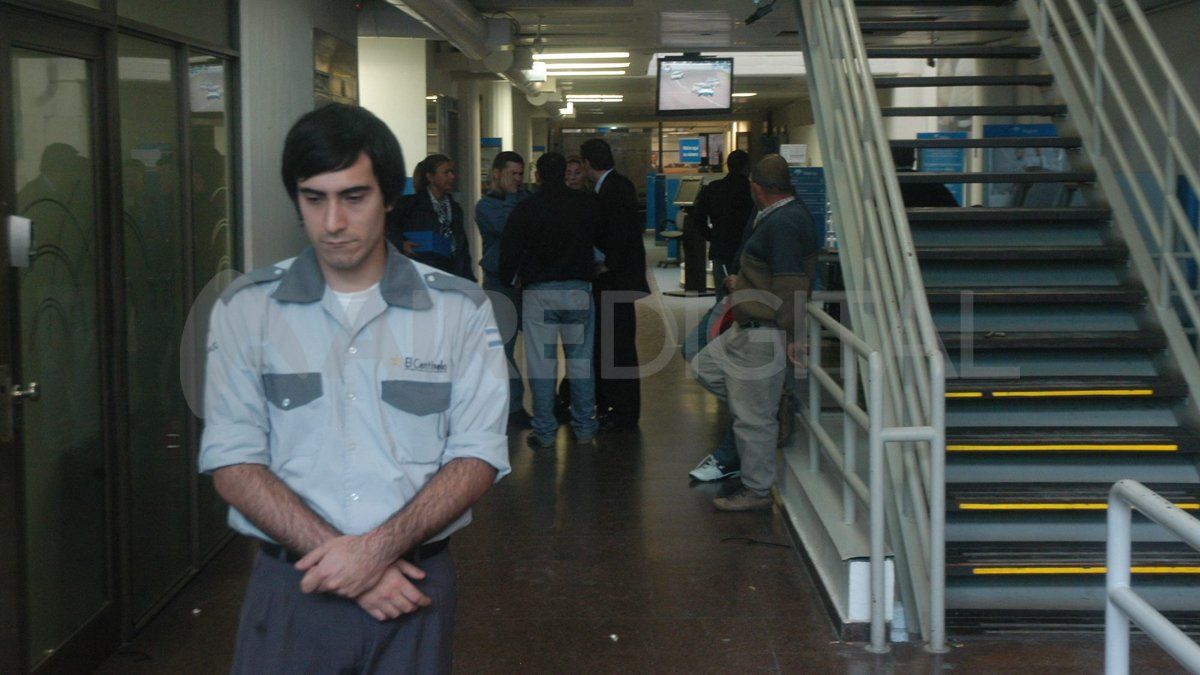 Tras el asalto y ser tomado de rehén, Cerati tuvo que trabajar igual.