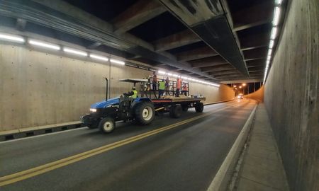 El tránsito será alternado durante la noche en el Túnel Subfluvial. Imagen ilustrativa.