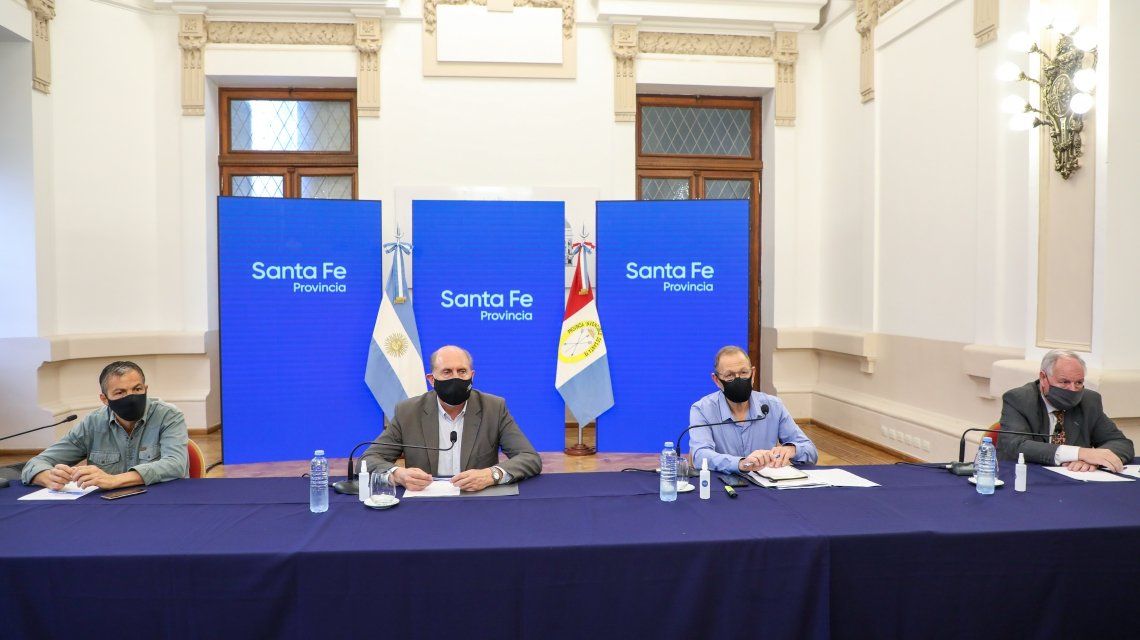 El intendente se reunió el lunes con los intendentes y presidentes comunales.&nbsp;