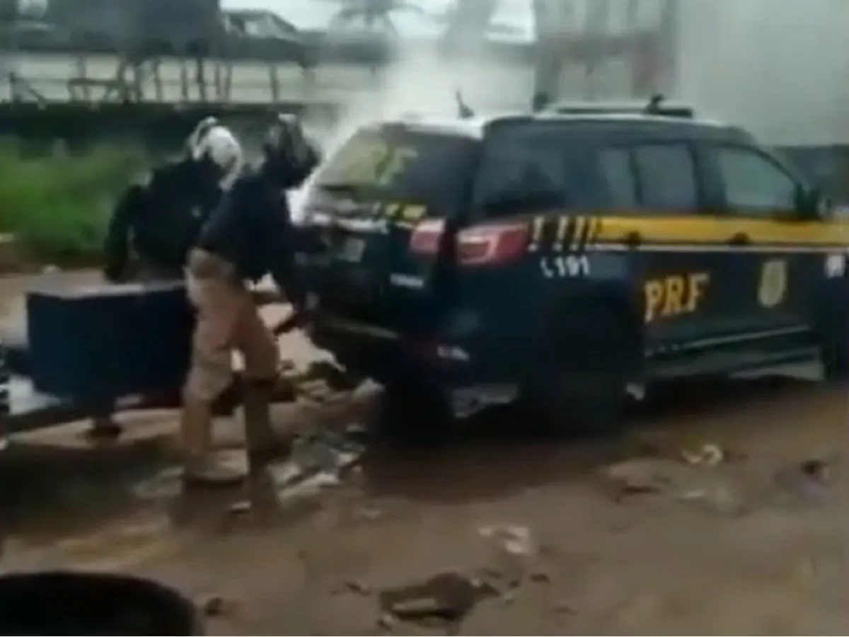 El hombre fue identificado como Genivaldo de Jesús Santos, de 38 años